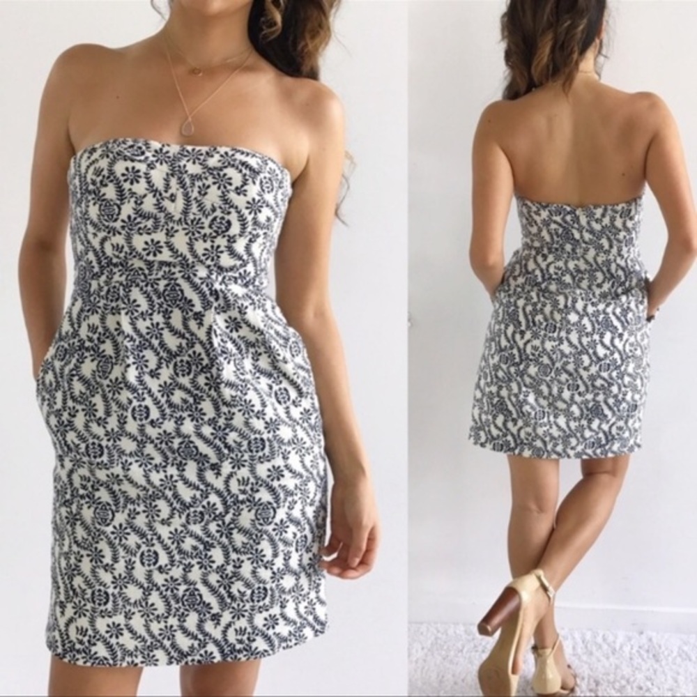 J Crew Ella Dress in Rambling Rose